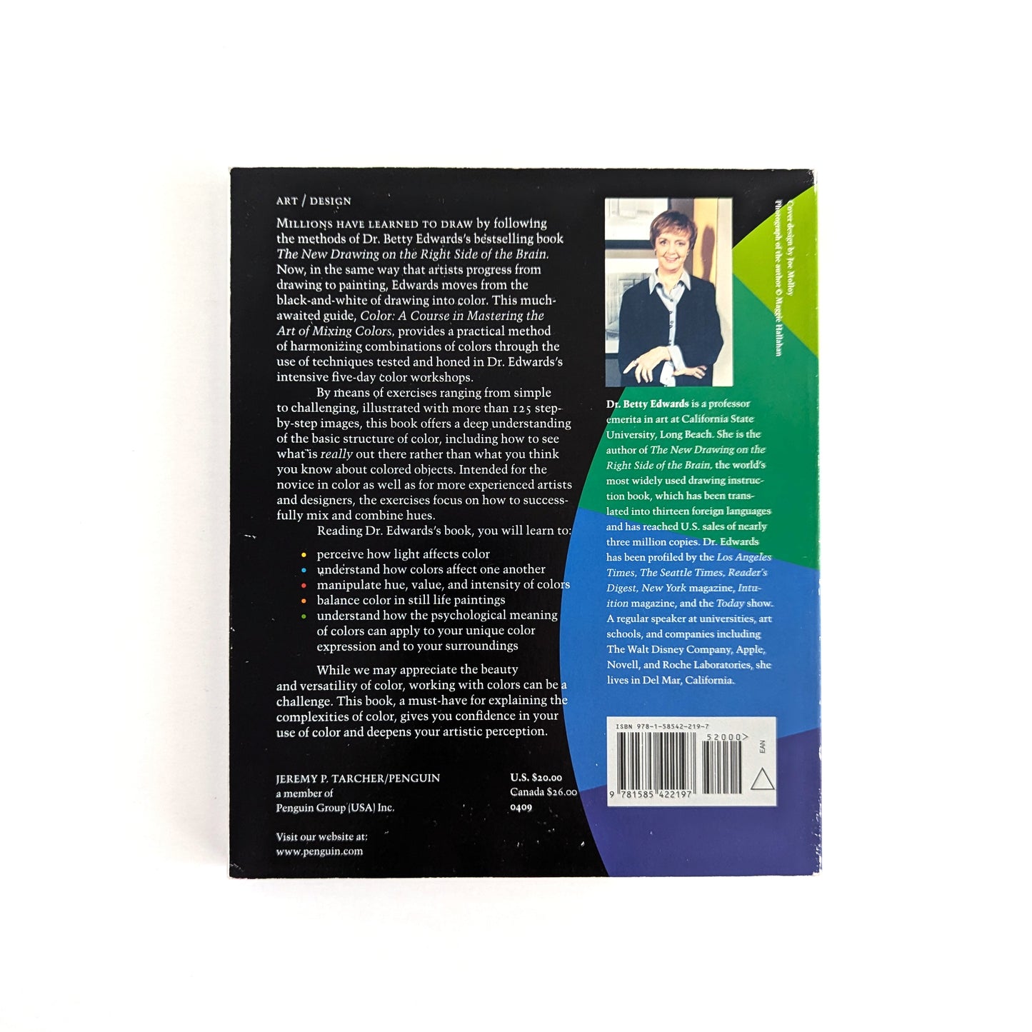 Color: A course in mastering the art of mixing colors by Betty Edwards