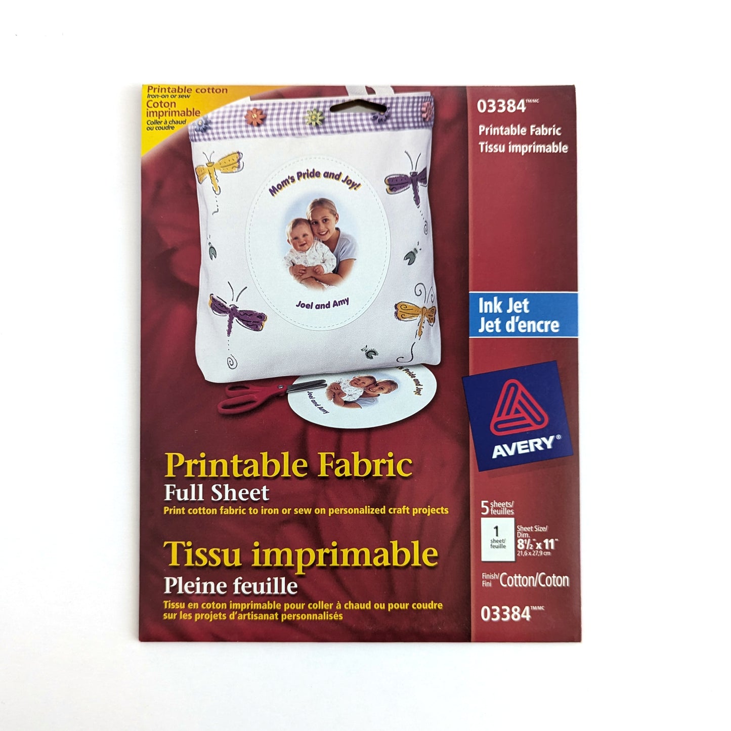 Printable fabric sheets