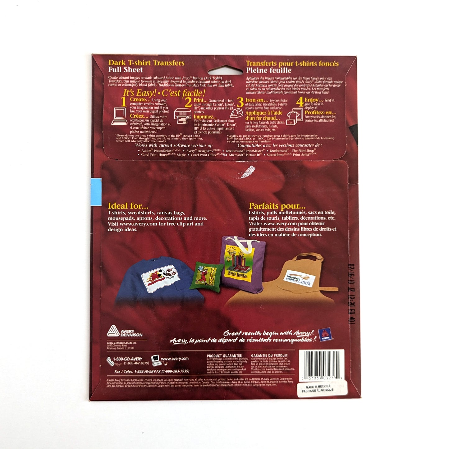 Dark t-shirt transfers