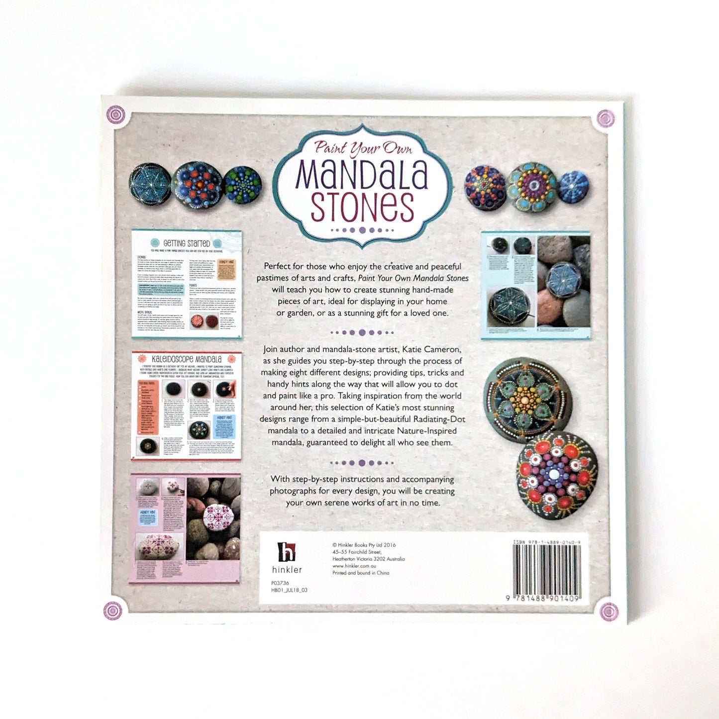 Painting Your Own Mandala Stones by Katie Cameron