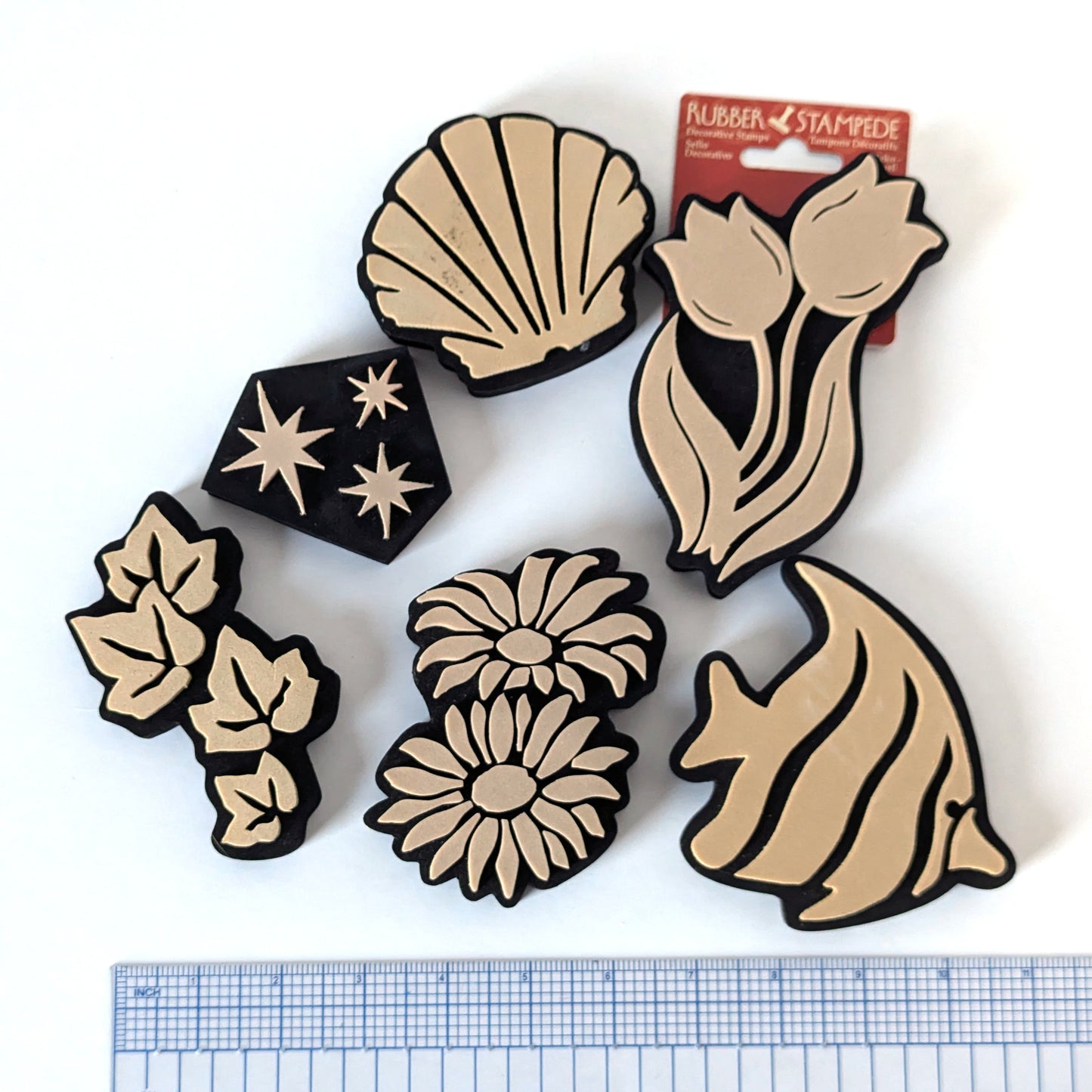 Ensemble de tampons en mousse