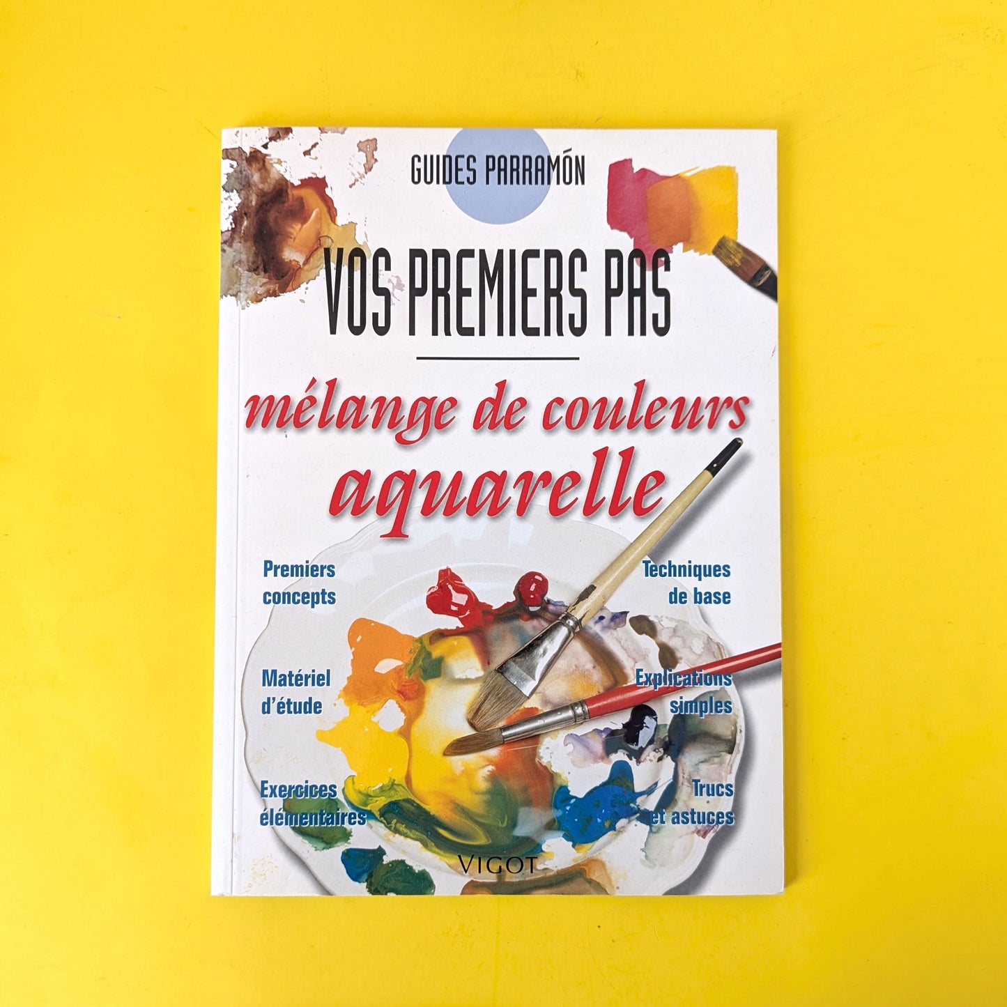 Vos premiers pas: mélange de couleurs aquarelle