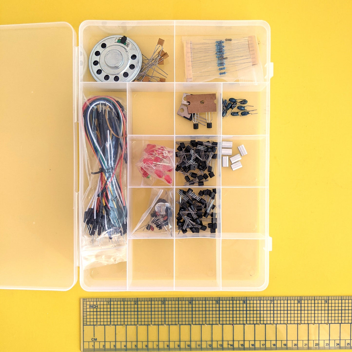 Assorted electronic components