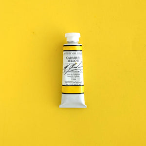 M. Graham oil paint (Cadmium yellow) / Peinture à l'huile (Jaune de cadmium)