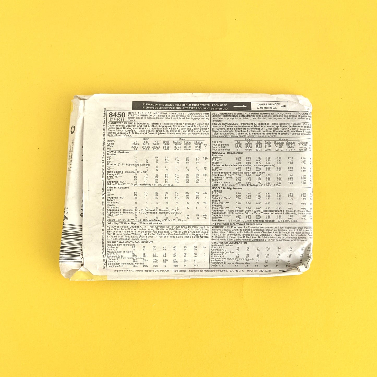 McCall's pattern 8450