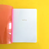 Notebook with translucent cover / Cahier avec couverture transparente