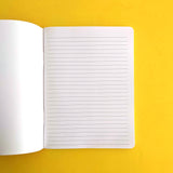 Notebook with translucent cover / Cahier avec couverture transparente