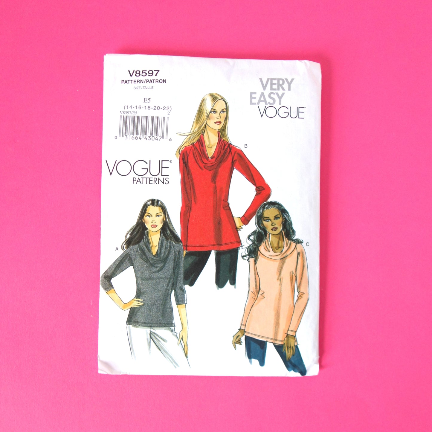 Vogue pattern V8597