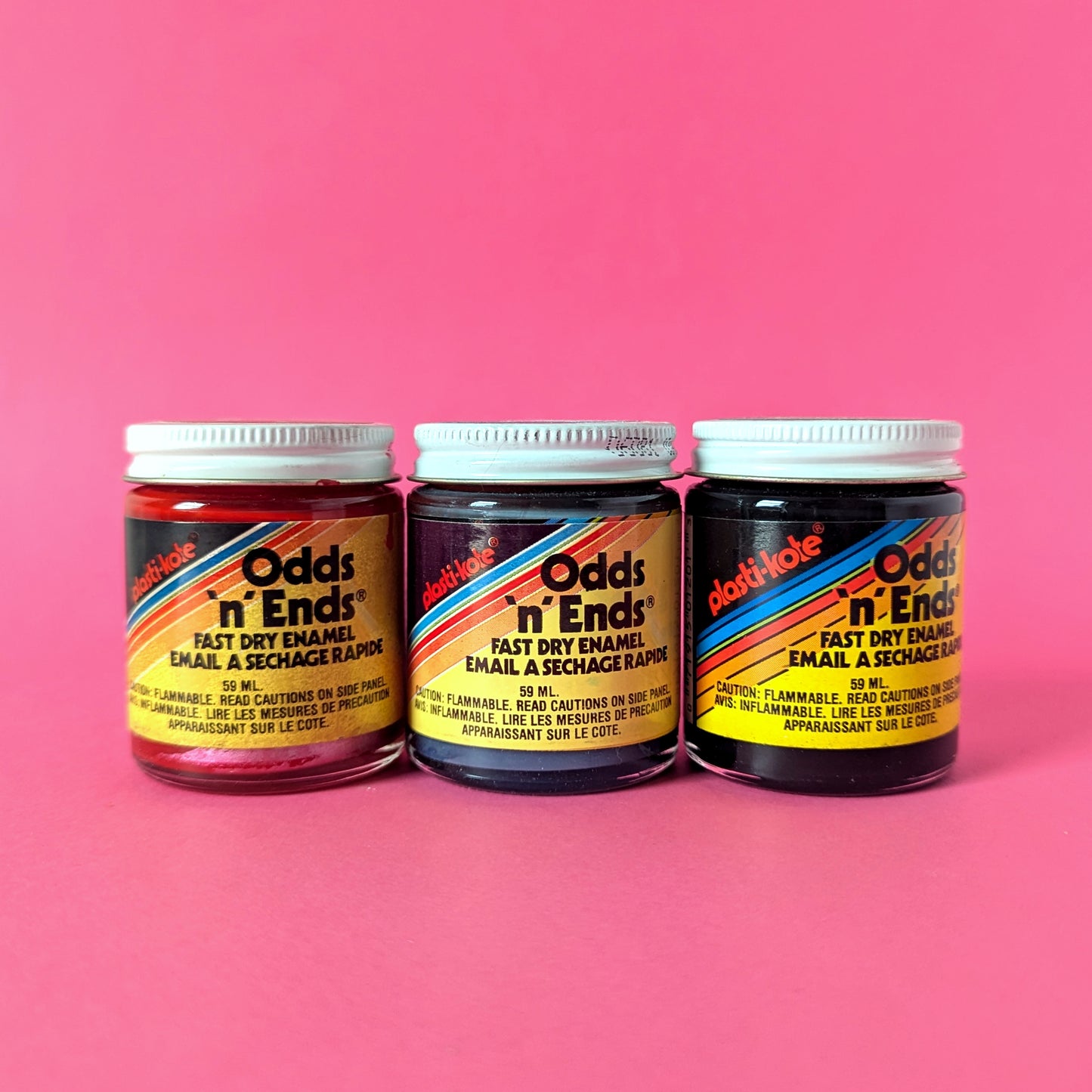 Fast dry enamel paints