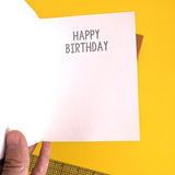 Birthday card / Carte d'anniversaire