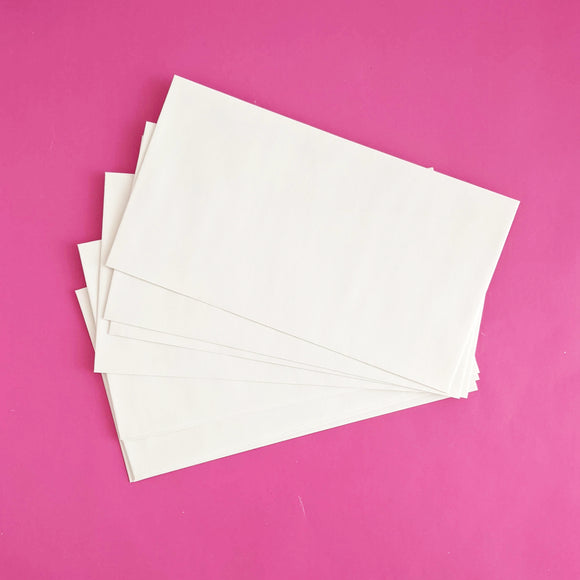 Set of 10 envelopes (6.5