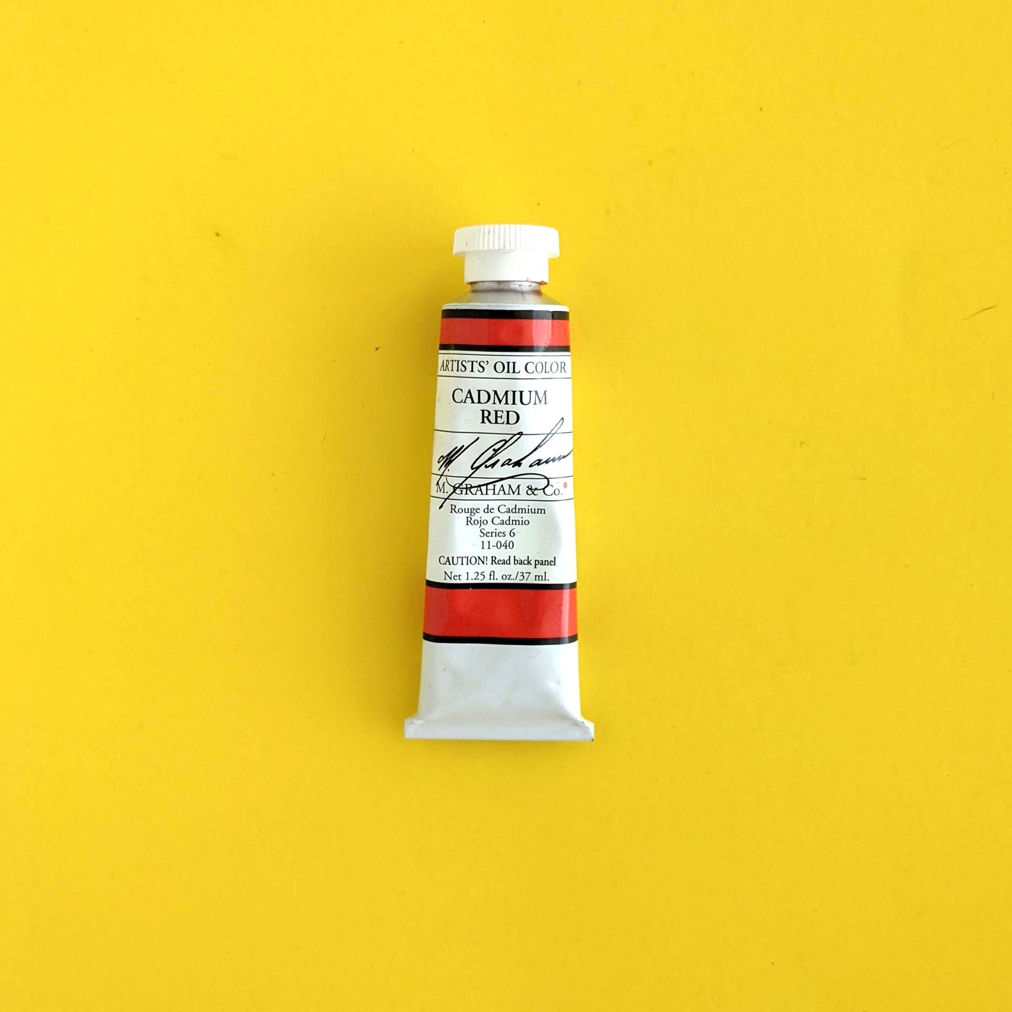 Peinture à l'huile M. Graham (Rouge de cadmium)