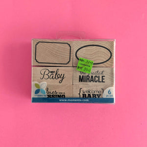 Baby theme stamps / Étampes à thème de bébé