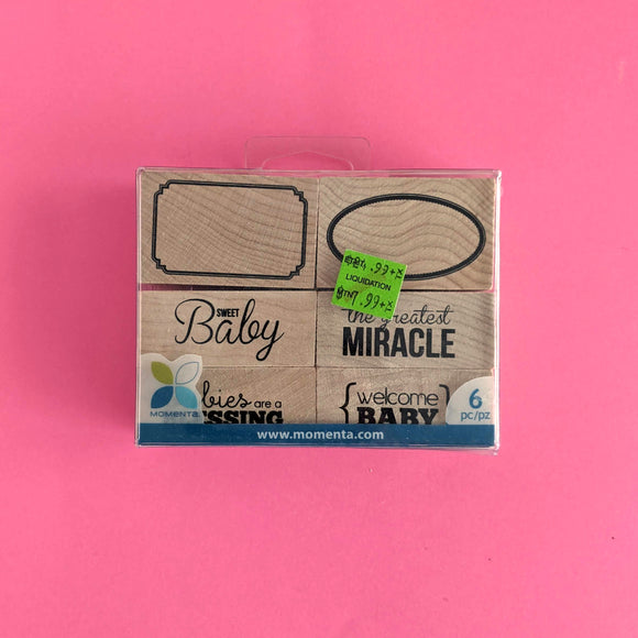Baby theme stamps / Étampes à thème de bébé