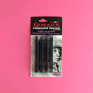 General's compressed charcoal / Crayon fusain