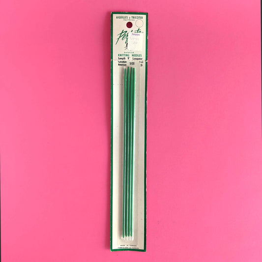 9" Knitting needles