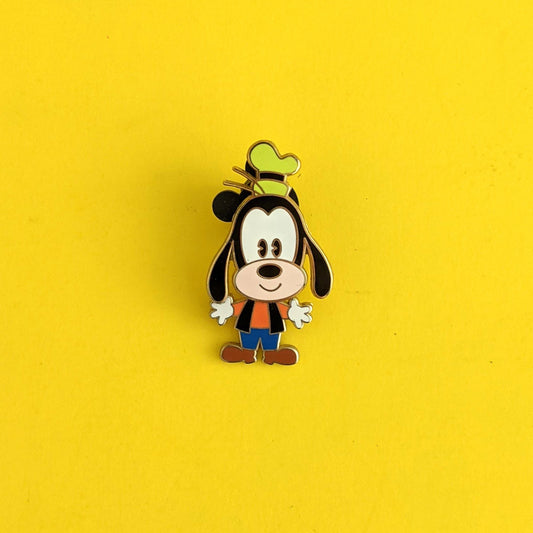 Goofy enamel pin